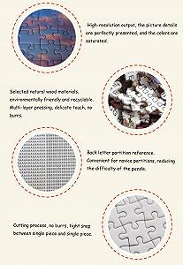 Деревянный пазл Moon Over the Sea 1000 элементов 75 x 50 см DIY цена на synthetic.ua - Фото 1 Деревянный пазл Moon Over the Sea 1000 элементов 75 x 50 см DIY synthetic.ua - Фото 1