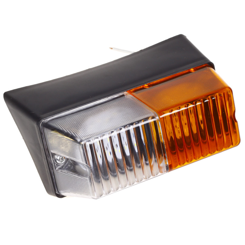 Фонарь передний левый LED МТЗ ЮМЗ пластик пр-во S I L A AC ПФ-204-Л, фото №1