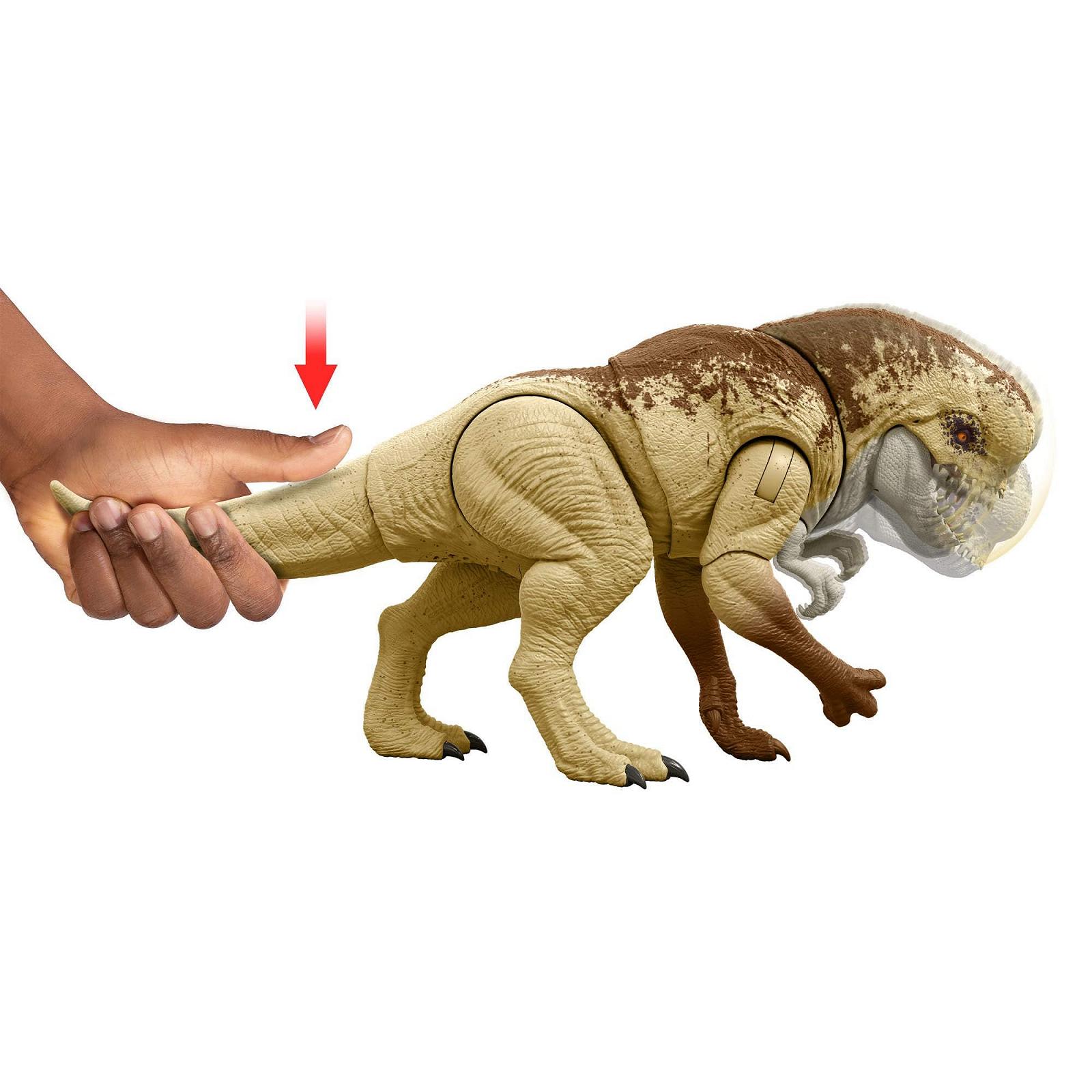 Фігурка Mattel Jurassic World Динозавр Distortus Rex Подвійна Атака 55,88 см Multi-Colour, фото №4