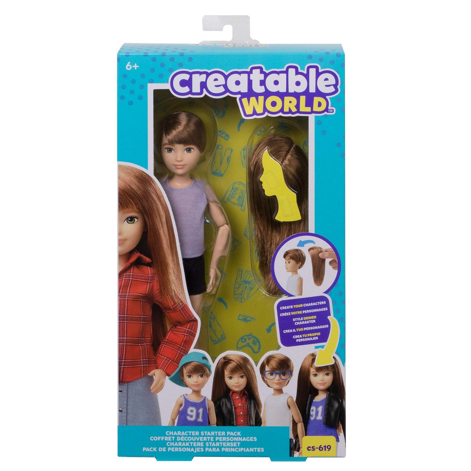 Лялька Mattel Creatable World GKV40 Стартовий набір №1 Різнокольоровий, фото №1