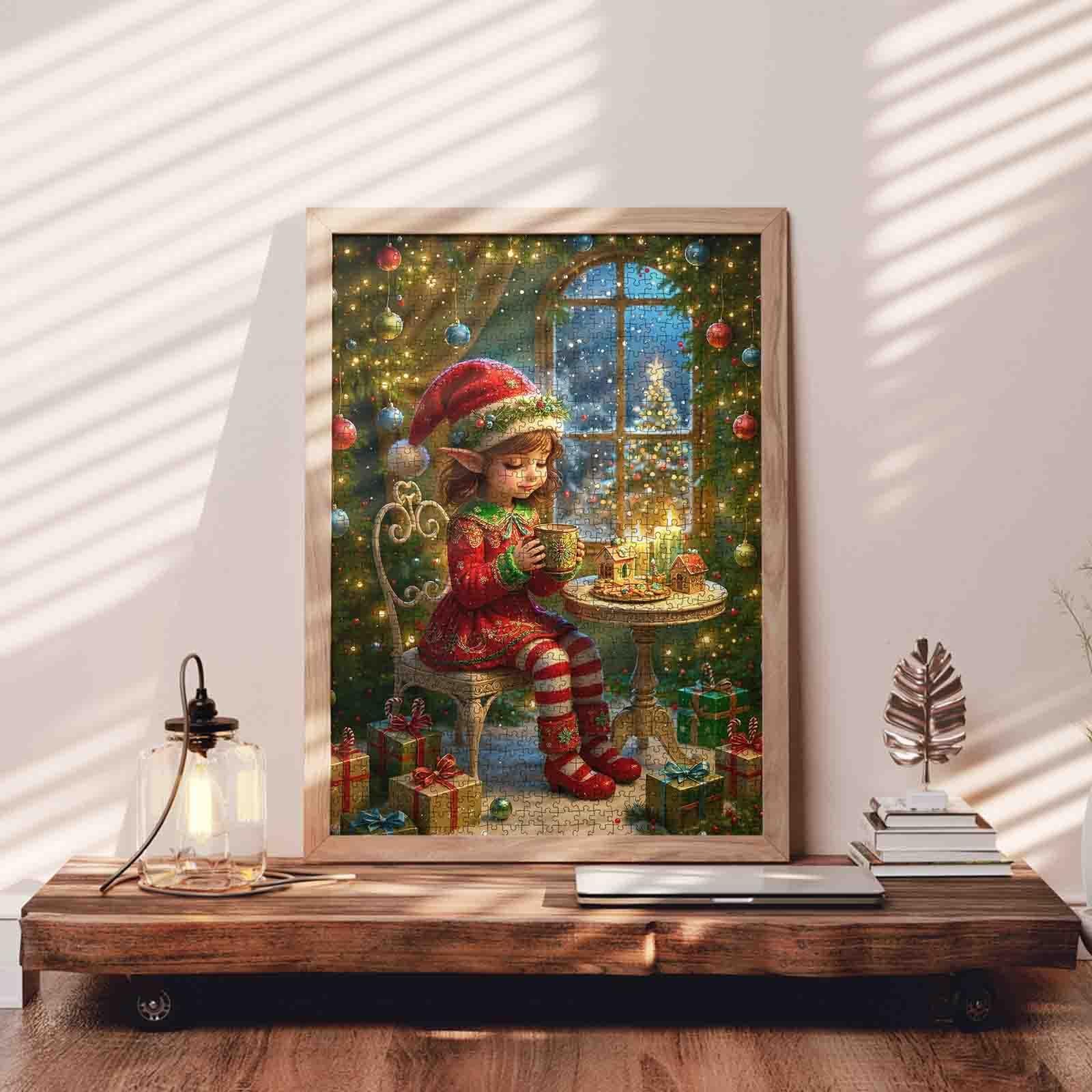 Пазл Christmas Elf Little Fairy 1000 деталей 70 x 50 см, фото №3