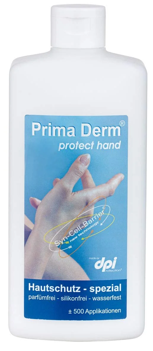 Крем для рук Prima Derm Skin Cream Protect Hand Premium 500 мл, Спеціальний захисний крем для шкіри, Крем для сухої та потрісканої шкіри, фото №1