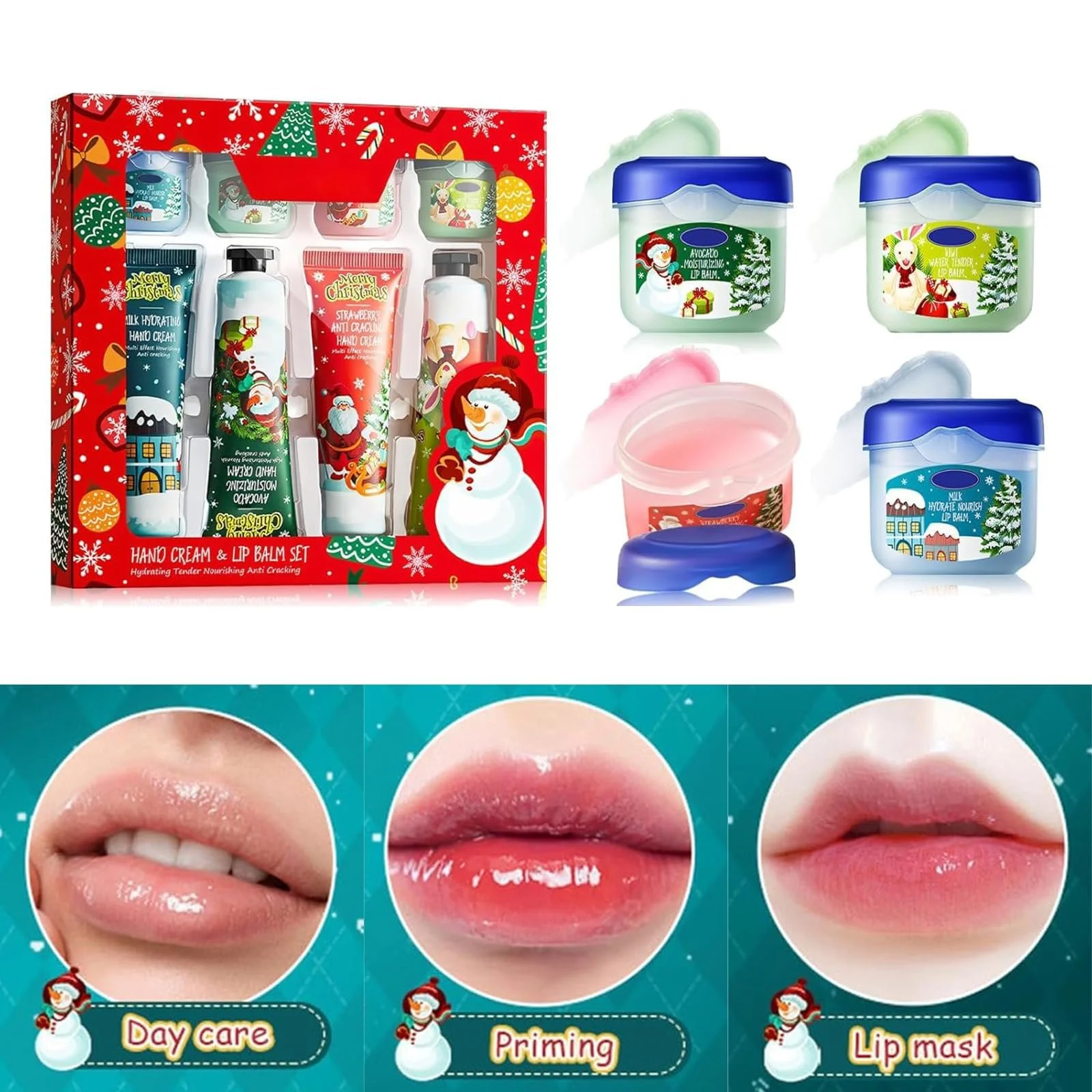 Набір Крем для рук Бальзам для губ, фото №3 Набір Крем для рук Бальзам для губ, фото №3