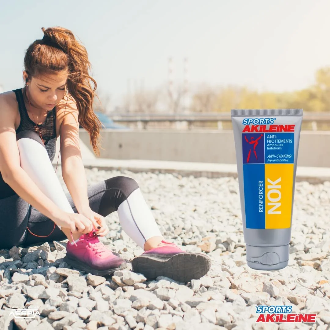 Крем для ног Akileïne Sports NOK против натирания 75 ml, фото №3