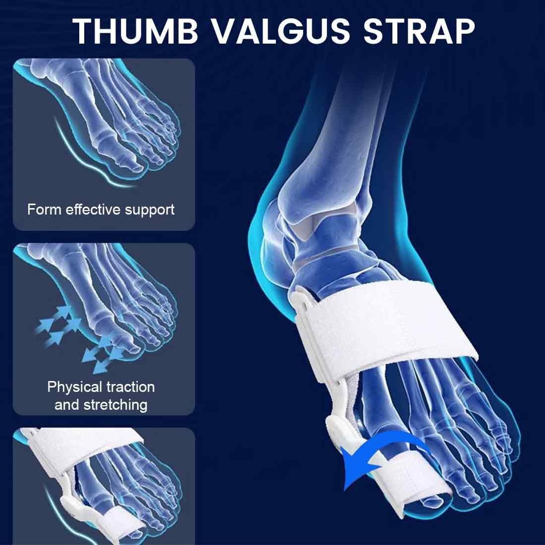 Регульовані, бандаж для Hallux Valgus для чоловіків і жінок, роздільник для великого пальця ноги Hallux Valgus (розмір 34-45), фото №3 Регульовані, бандаж для Hallux Valgus для чоловіків і жінок, роздільник для великого пальця ноги Hallux Valgus (розмір 34-45), фото №3