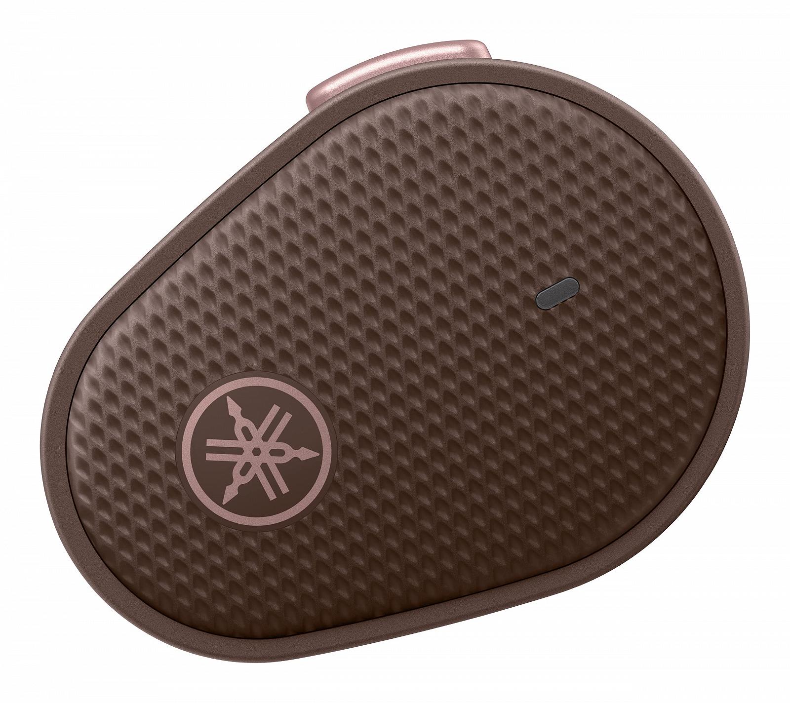 Наушники Yamaha TW-E5B True Wireless - Вкладыши в зарядном чехле с True Sound, aptX Adaptive, Game Mode, Ambient Sound, Listening Care и Встроенным микрофоном Коричневый, фото №5