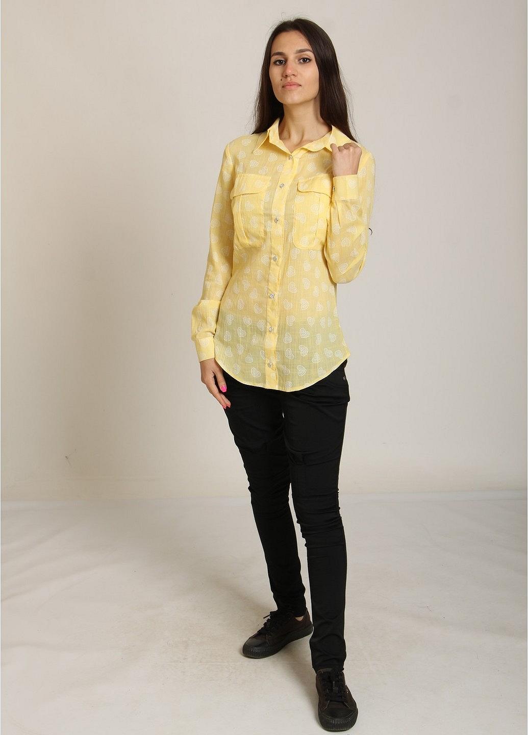 Рубашка MTP S Желтый (KO-44-70-Yellow), фото №4