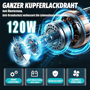 Аккумуляторная угловая шлифовальная машина Replacement для Makita 125 мм с 2 x 5.5Ah батареей и зарядным устройством synthetic.ua - Фото 1