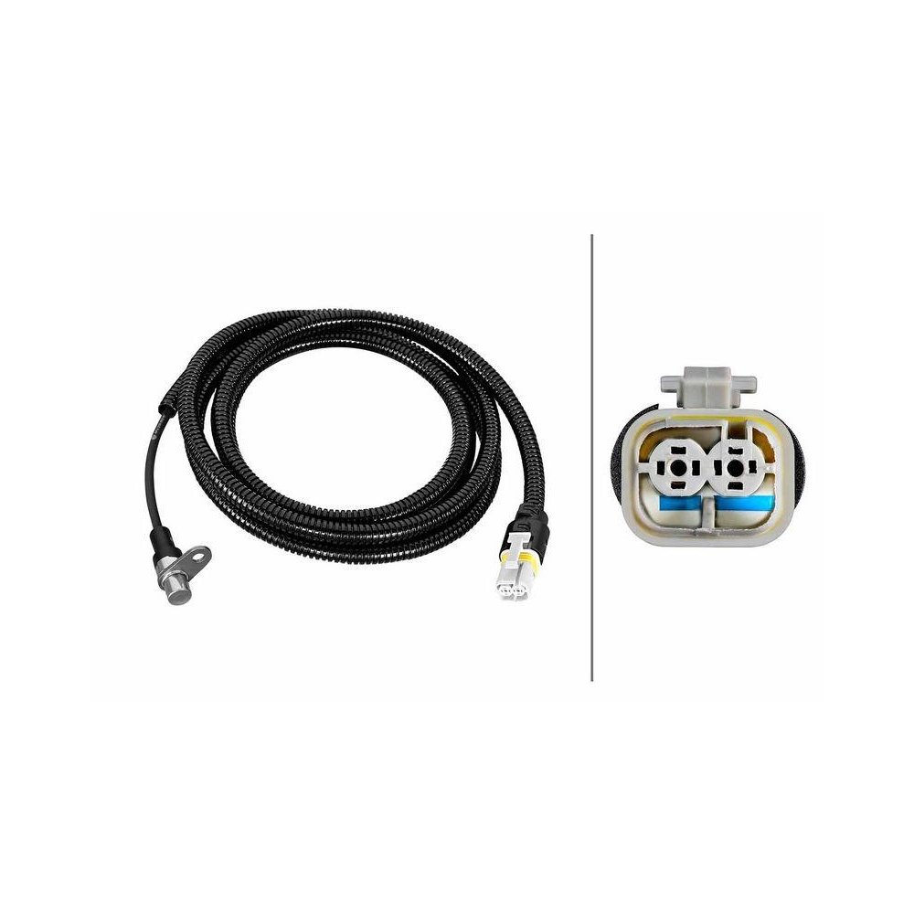 Датчик частоты вращения колеса HELLA 6PU 230 052-511 для MAN, задний мост слева, фото №1