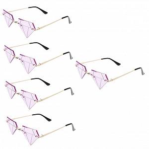 Сонцезахисні окуляри VALICLUD Діамантоподібні Фіолетовий - Фото 1