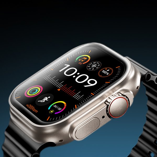 Смарт годинник Remax Ultra 2 WATCH16 230 мАг Титаново-золотий, фото №6