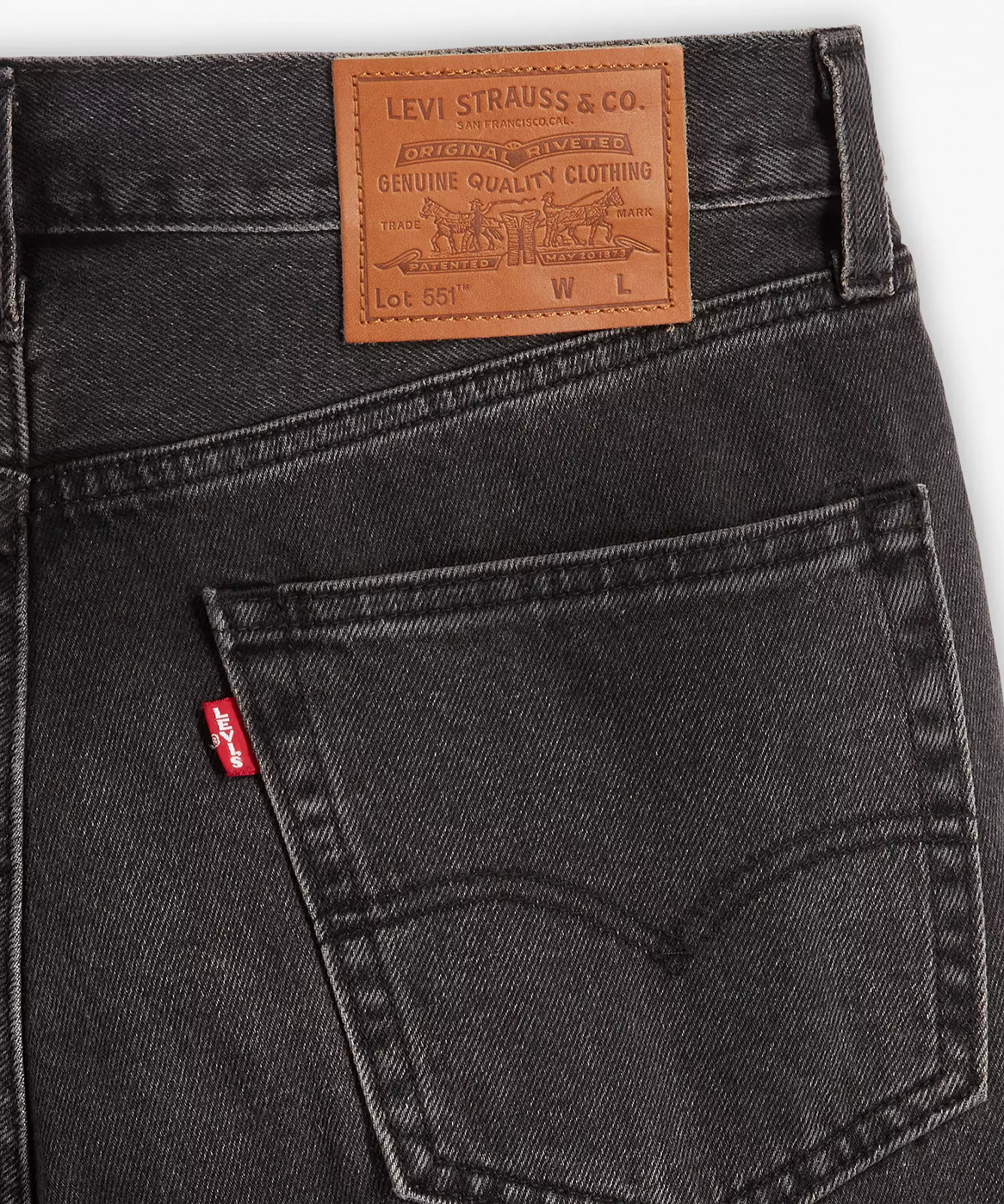 Чоловічі джинси Levis - 551 Z Authentic Straight Midnight Impres - 36, фото №8