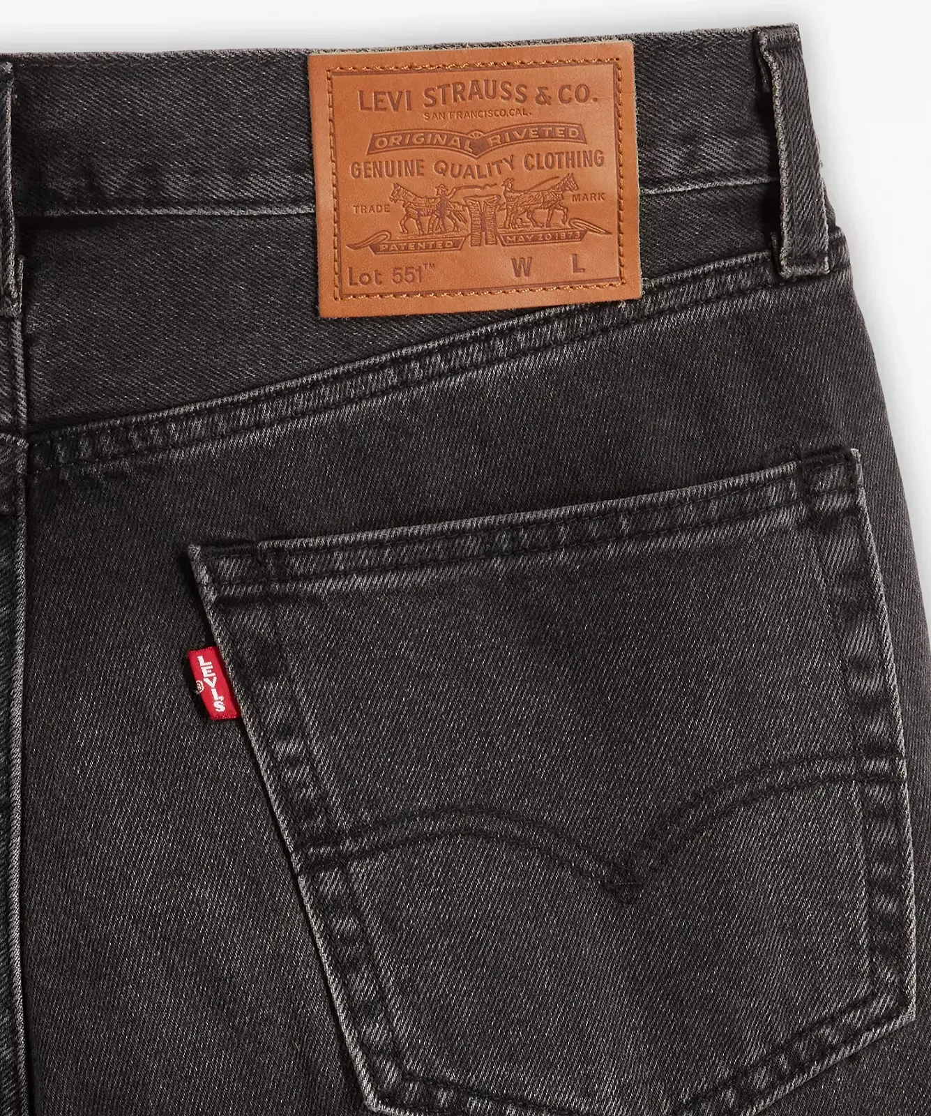 Чоловічі джинси Levis - 551 Z Authentic Straight Midnight Impres - 36, фото №8