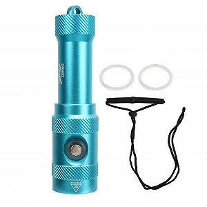 Підводний ліхтар Yiziecce LED для кемпінгу 1050LM Висока Яскравість IPX8 Водонепроникний Ліхтар для Дайвінгу - Фото 1