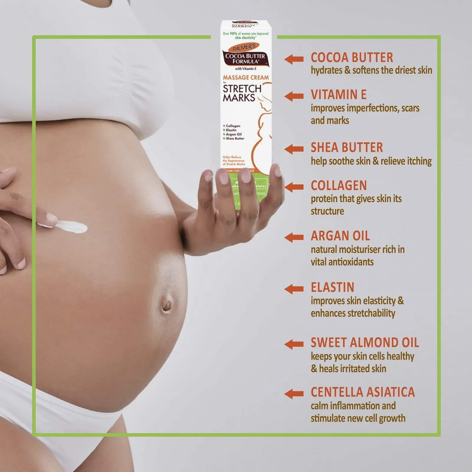 Стик для восстановления пяток Palmer's Cocoa Butter Formula 25 г, фото №7