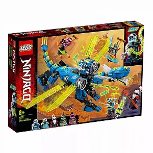Конструктор LEGO Ninjago Кибердракон Джея 518 деталь 71711 - Фото 1