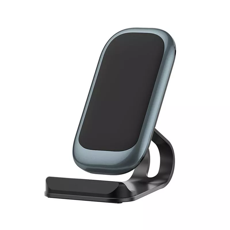 Беспроводное зарядное устройство ColorWay Wireless Stand 10W Blue (CW-CHW30Q-BL), фото №1