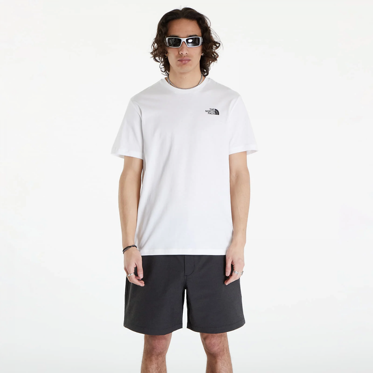 Футболка BOX NSE TEE 0A87NPFN41 THE NORTH FACE Білий 2XL, фото №1