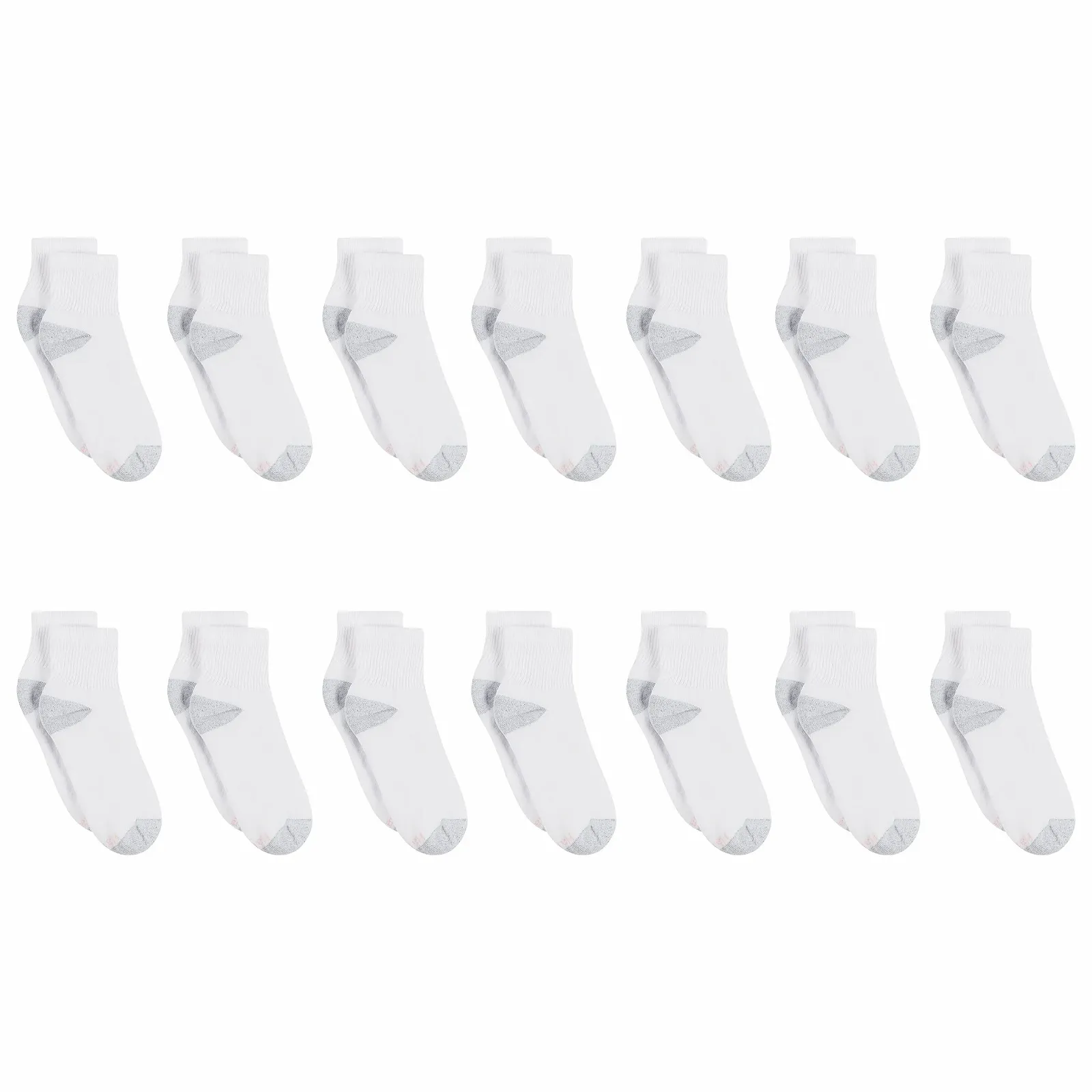 Женские носки Hanes Value Ankle, с влагоотводящими свойствами, доступны в упаковках по 10 и 14 штук, фото №2