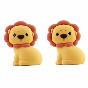 Светильник ibasenice Silikon 2 штуки Пат-лампа Ночник Лев - Фото 1