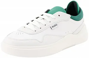 Кросівки HUGO Blake Tenn Шкіряні на шнурівці з кольоровими деталями - Фото 1