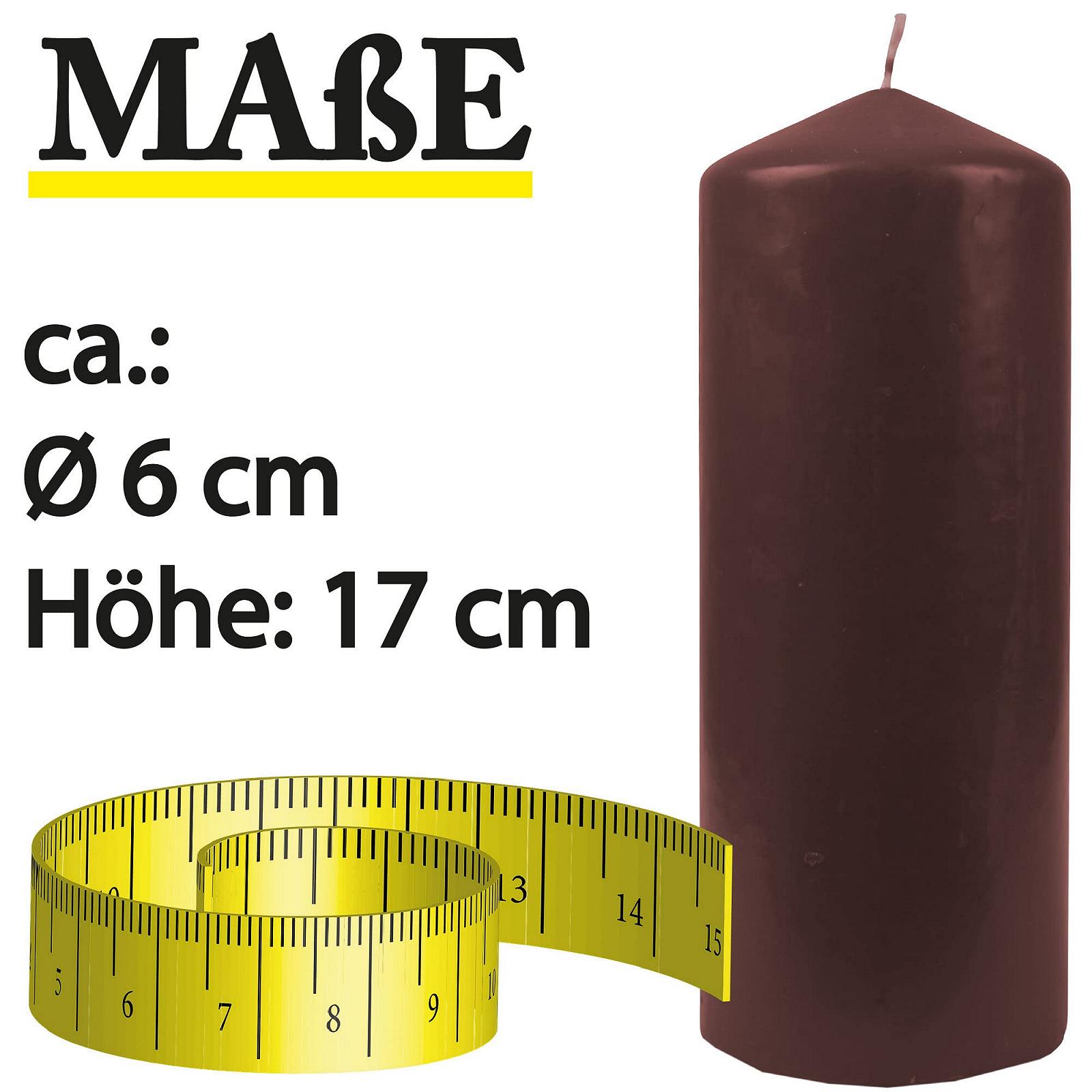 Свечи Bestgoodies Pillar Wax Candles 6 см x 17 см (набор из 4) Коричневый, фото №4 Свечи Bestgoodies Pillar Wax Candles 6 см x 17 см (набор из 4) Коричневый, фото №4