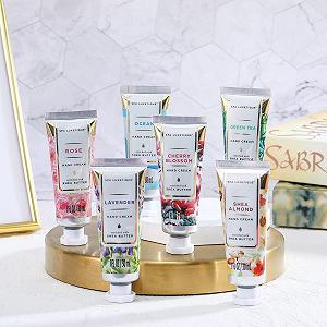 Крем для рук Набір подарунковий 6 шт Shea Butter & Aloe Vera Зволожуючий з вітаміном Е для сухої шкіри рук Інтенсивний догляд synthetic.ua - Фото 1