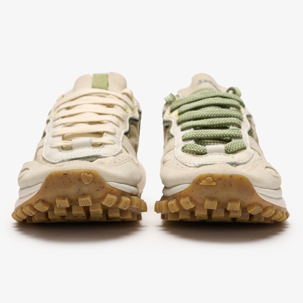 Кроссовки Satorisan Chacrona Metta Lino Whitewisp Кожа Лён Белый, фото №4