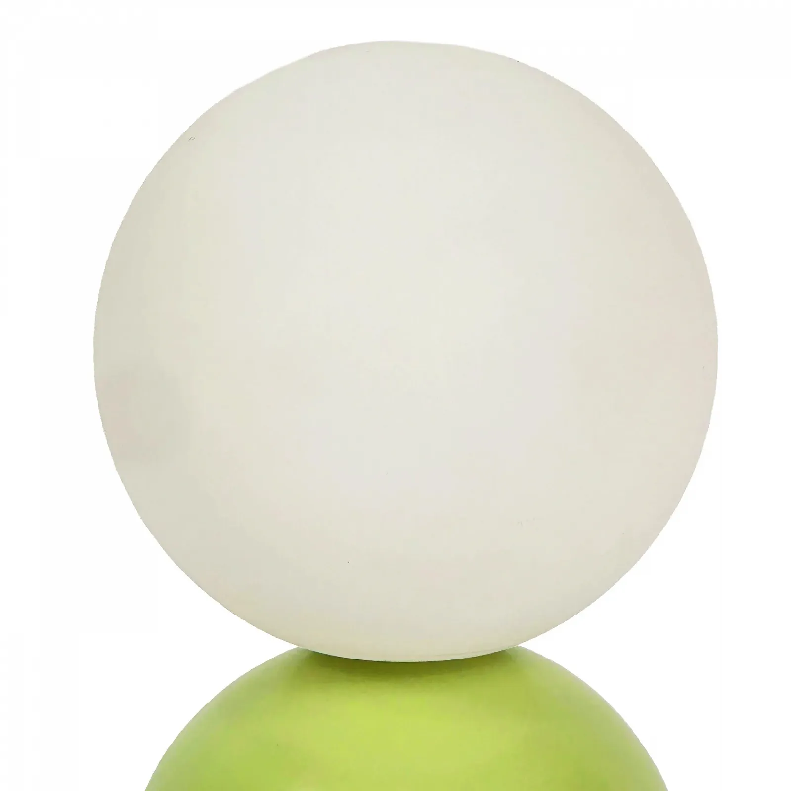 Настільна лампа Relaxdays Ceramic Base G9 21 x 11 cm Зелено-біла, фото №6