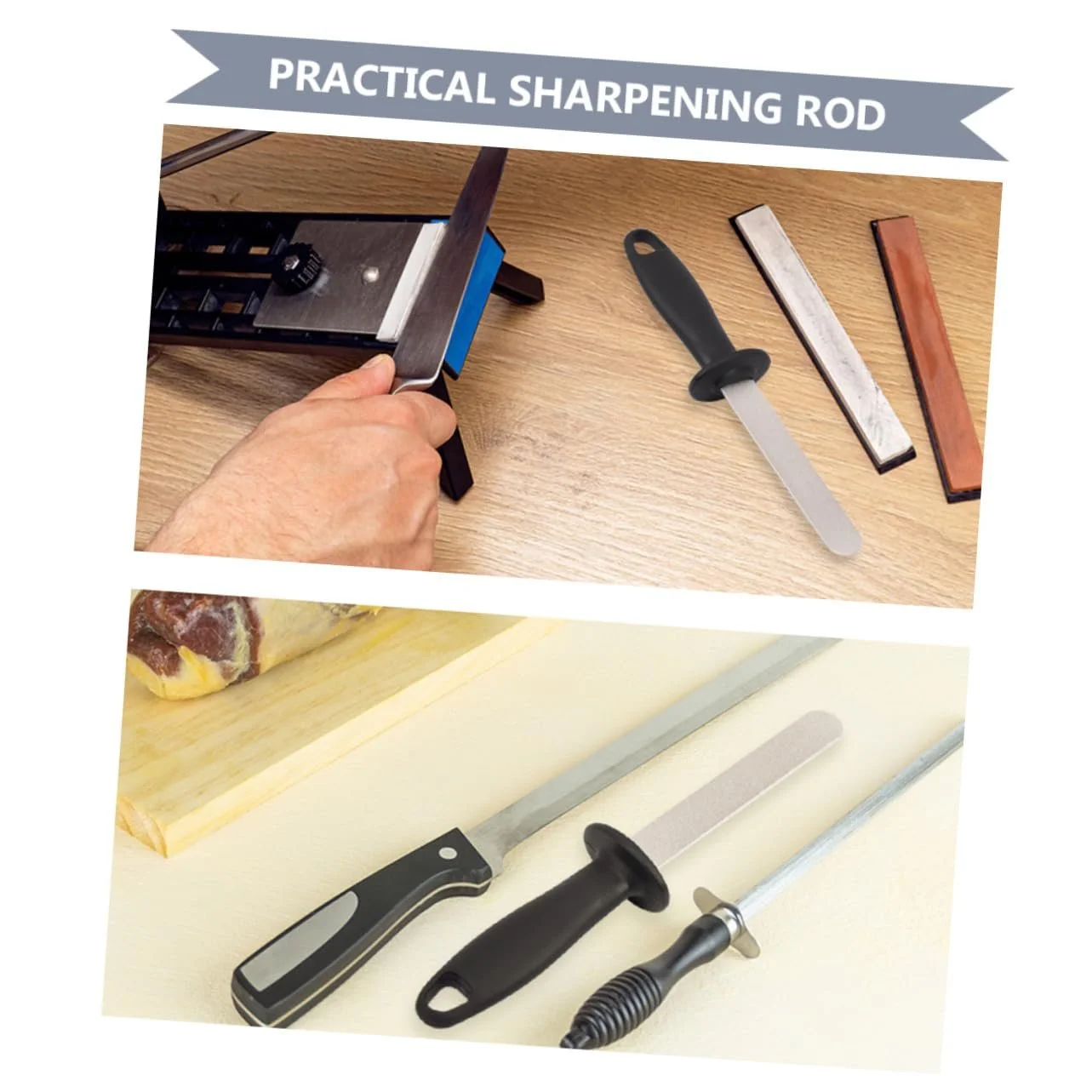 Точилка для ножів двостороння з ергономічною ручкою Професійна, фото №2 Точилка для ножів двостороння з ергономічною ручкою Професійна, фото №2