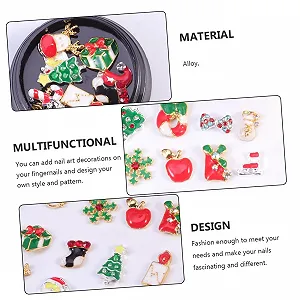 Наклейки для нігтів FRCOLOR 3 набори Різдвяна сніжинка 3D synthetic.ua - Фото 1