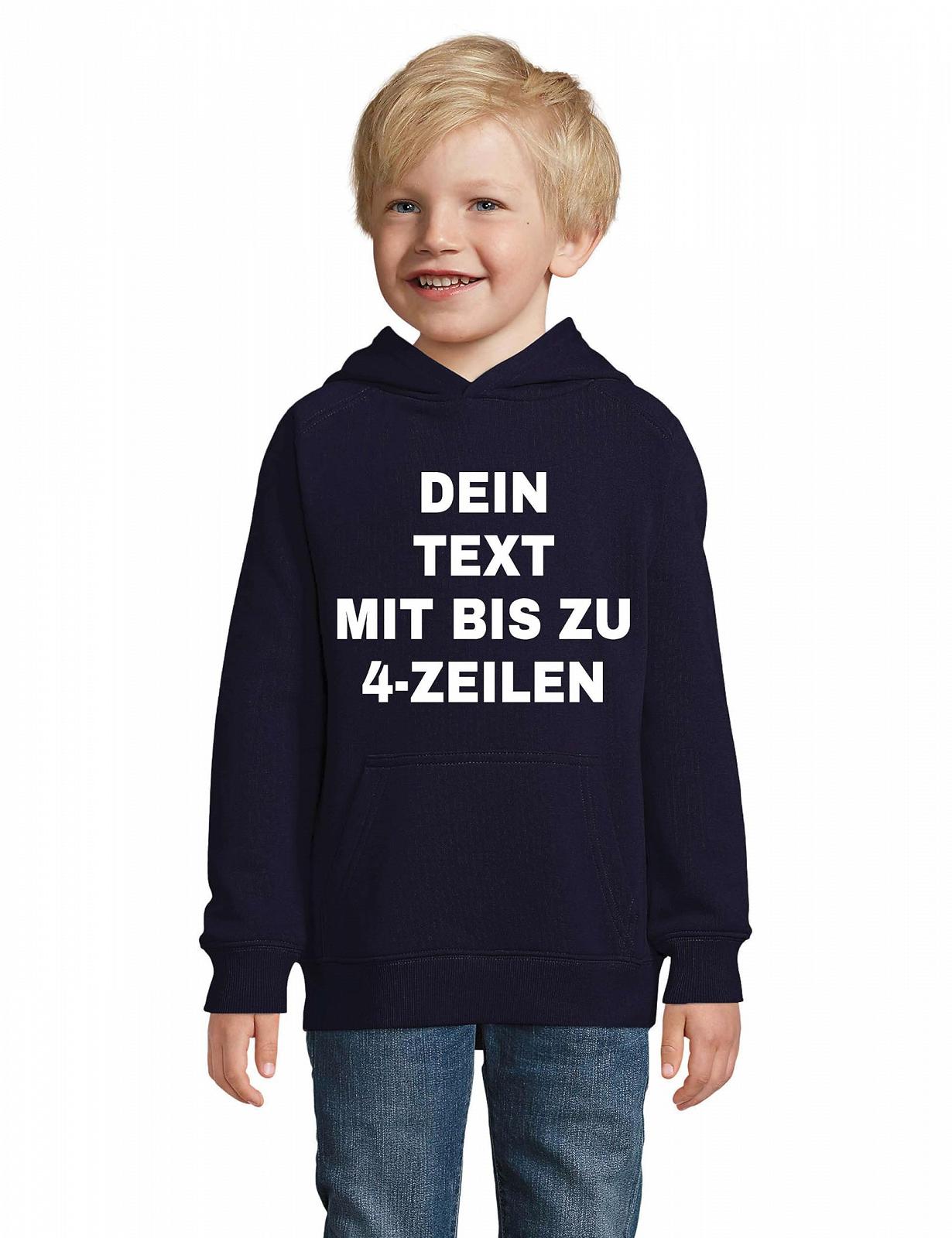 Дитяче худі з принтом NIMAMA з можливістю персоналізації текстом для хлопчиків і дівчаток, фото №2