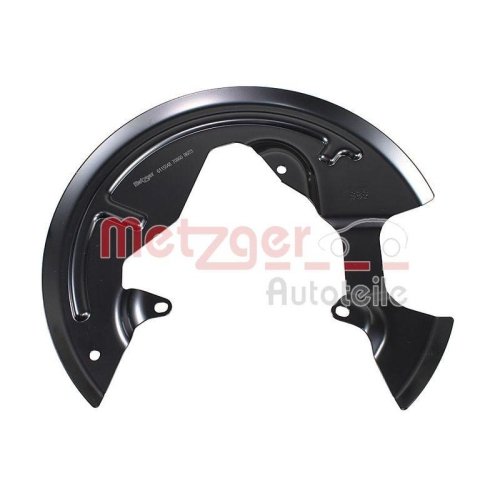 Захисний кожух гальмівного диска METZGER 6115548 для RENAULT передній міст праворуч, фото №2