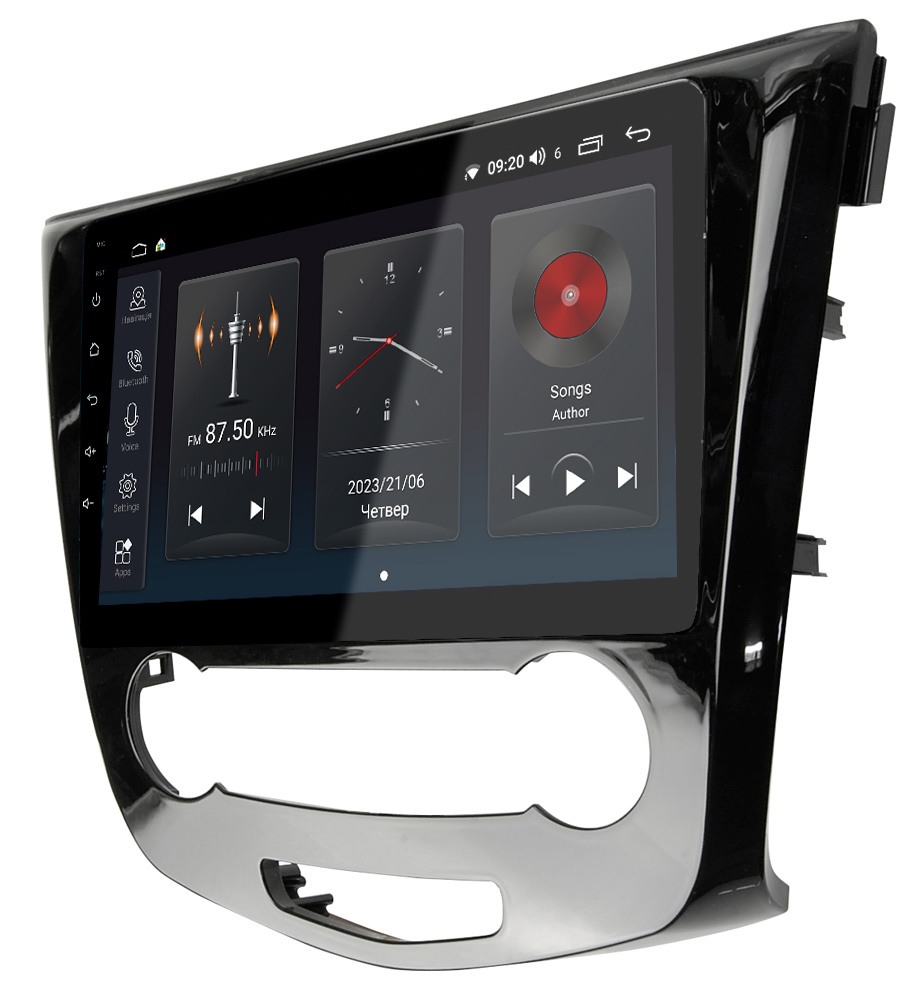Штатна магнітола Abyss Audio SP-0175 для Nissan QASHQAI 2012-2016, фото №6