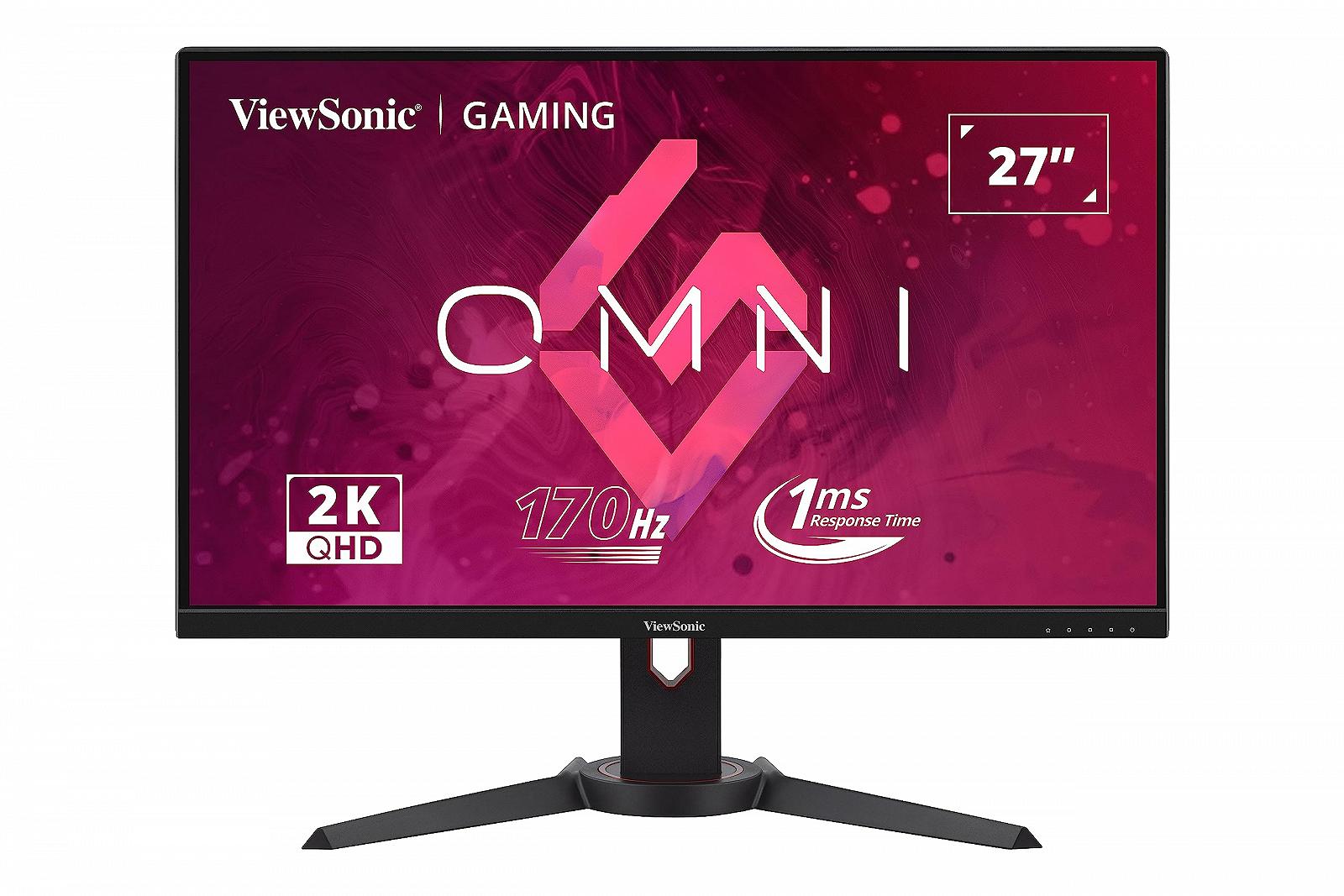 Монитор ViewSonic VX2780J-2K 27 дюймов безрамочный QHD IPS плоский 1мс MPRT 170Гц игровой HDMI DisplayPort Freesync Premium HDR10 регулируемая высота черный, фото №1 Монитор ViewSonic VX2780J-2K 27 дюймов безрамочный QHD IPS плоский 1мс MPRT 170Гц игровой HDMI DisplayPort Freesync Premium HDR10 регулируемая высота черный, фото №1