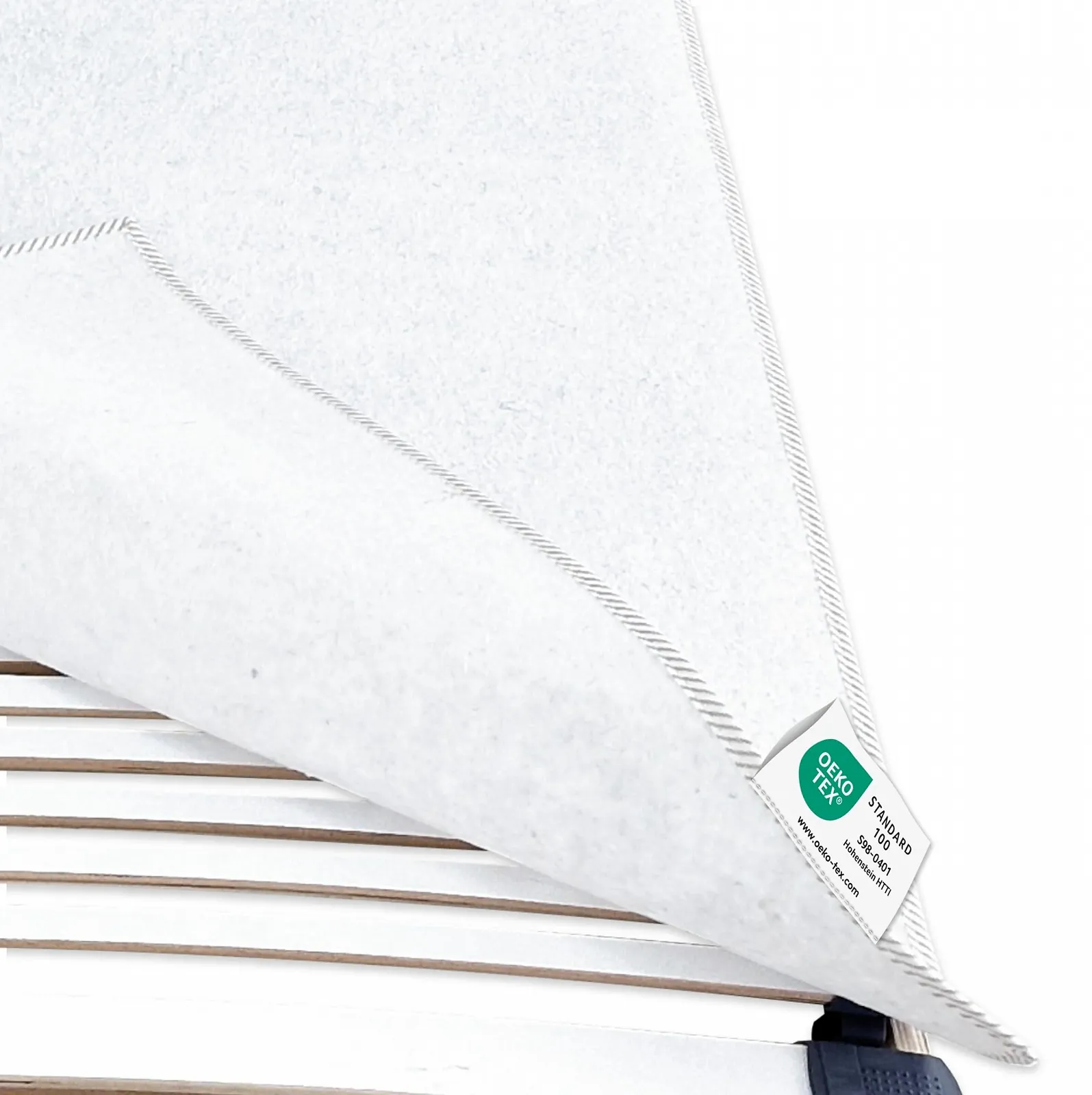 Наматрасник Matratzen Perfekt Protective, дышащий защитный наматрасник, белый, 140x200 см, фото №1