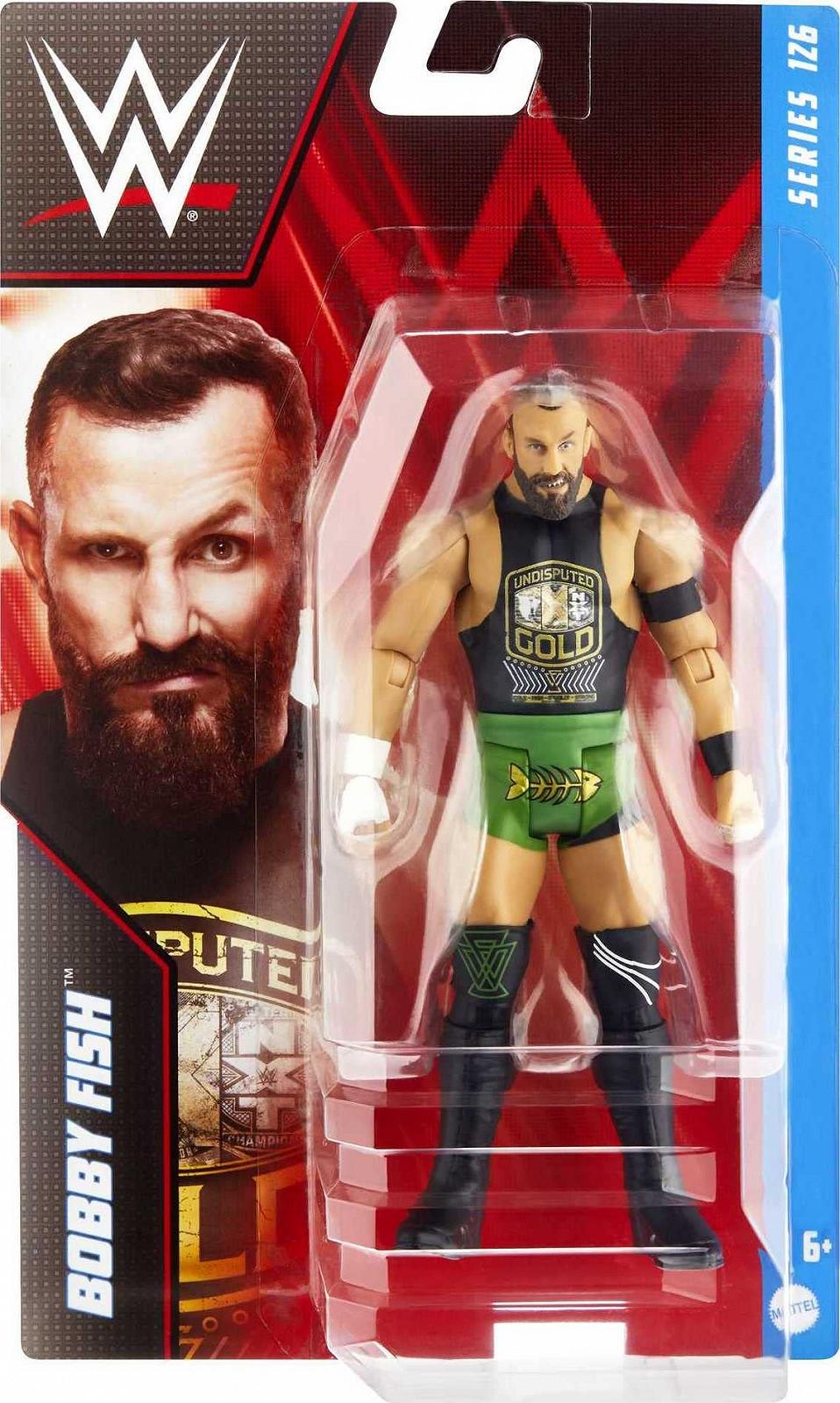 Фигурка Mattel WWE Basic Бобби Фиш, фото №5