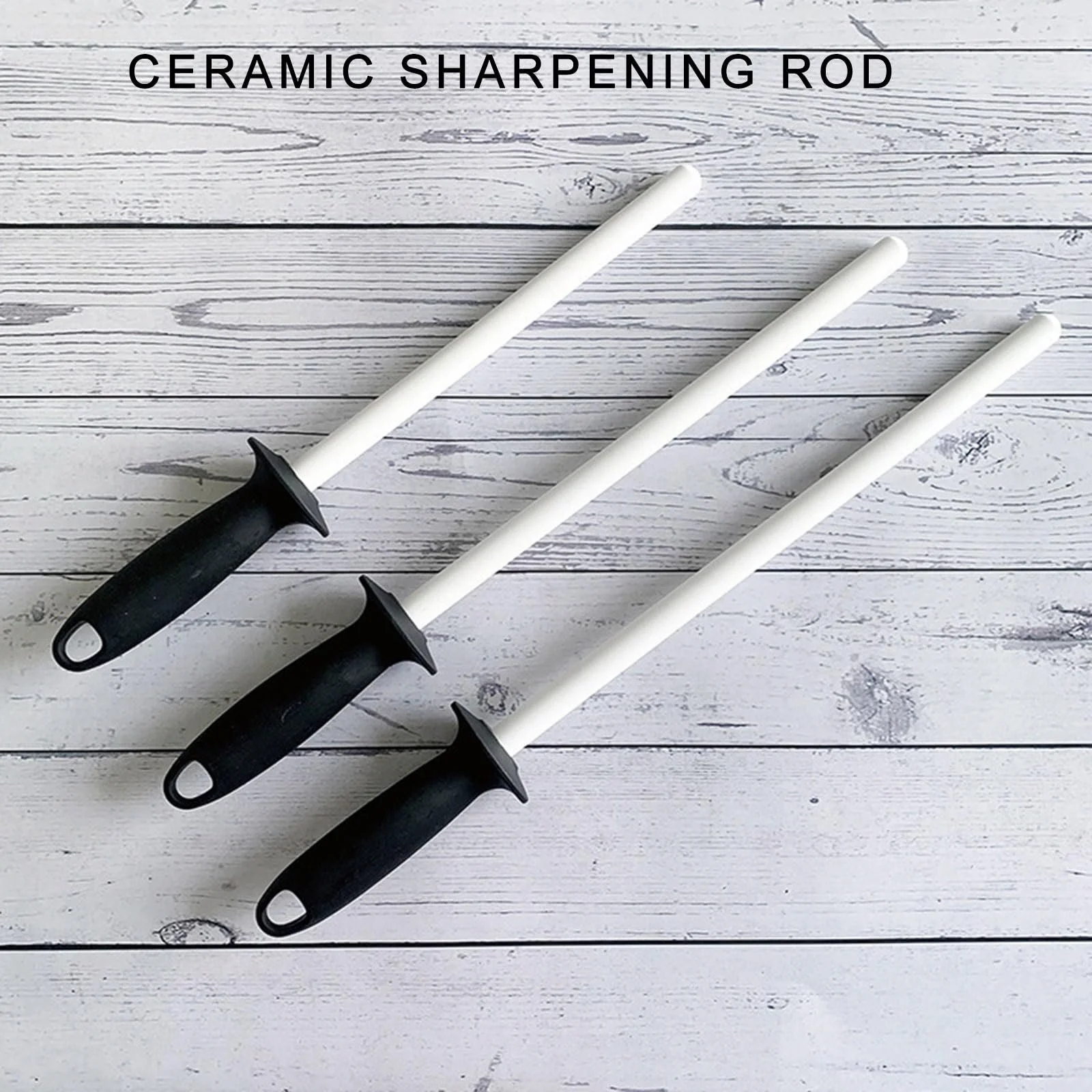 Мусат керамічний для заточування ножів професійний кухонний, фото №5