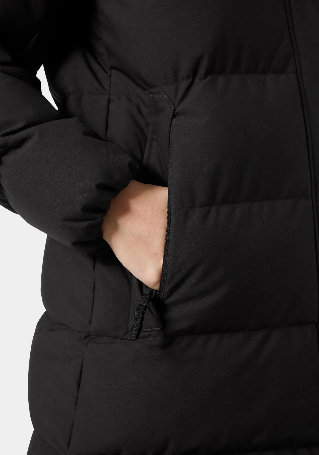 Парка W BLOSSOM PUFFY PARKA 53624990 HELLY HANSEN Чорний XL, фото №3