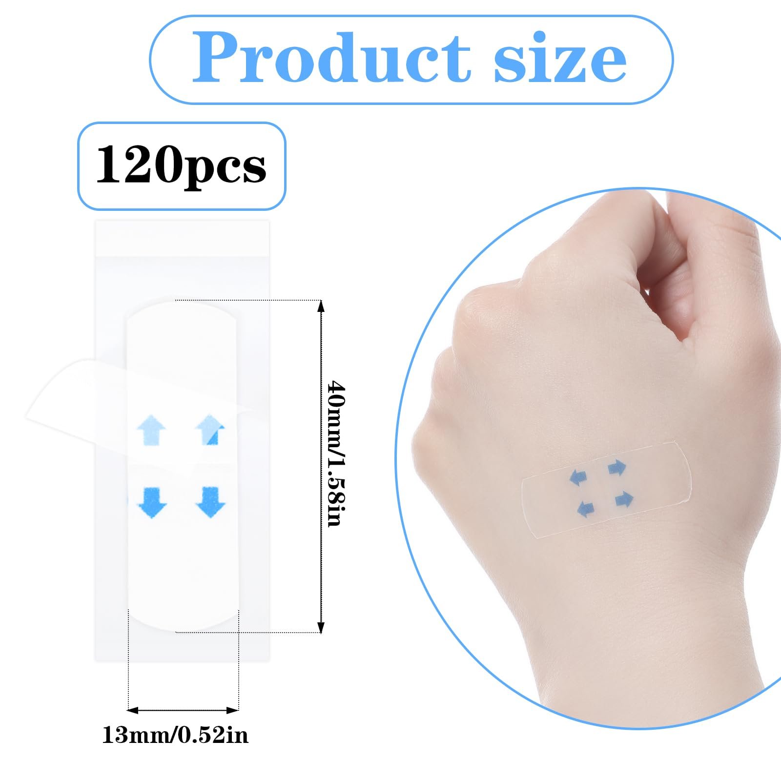 Стрічки для підтяжки обличчя JIYIN 120 шт, фото №2