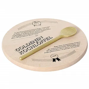 Ложка Деревянная Золотая synthetic.ua - Фото 1