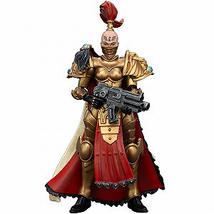 Экшн-фигурка JOYTOY Warhammer 40k Сестры Тишины, Сестры Тишины Белые Соколы Вигилаторский Отряд Вигилатор 1 1/18 - Фото 1