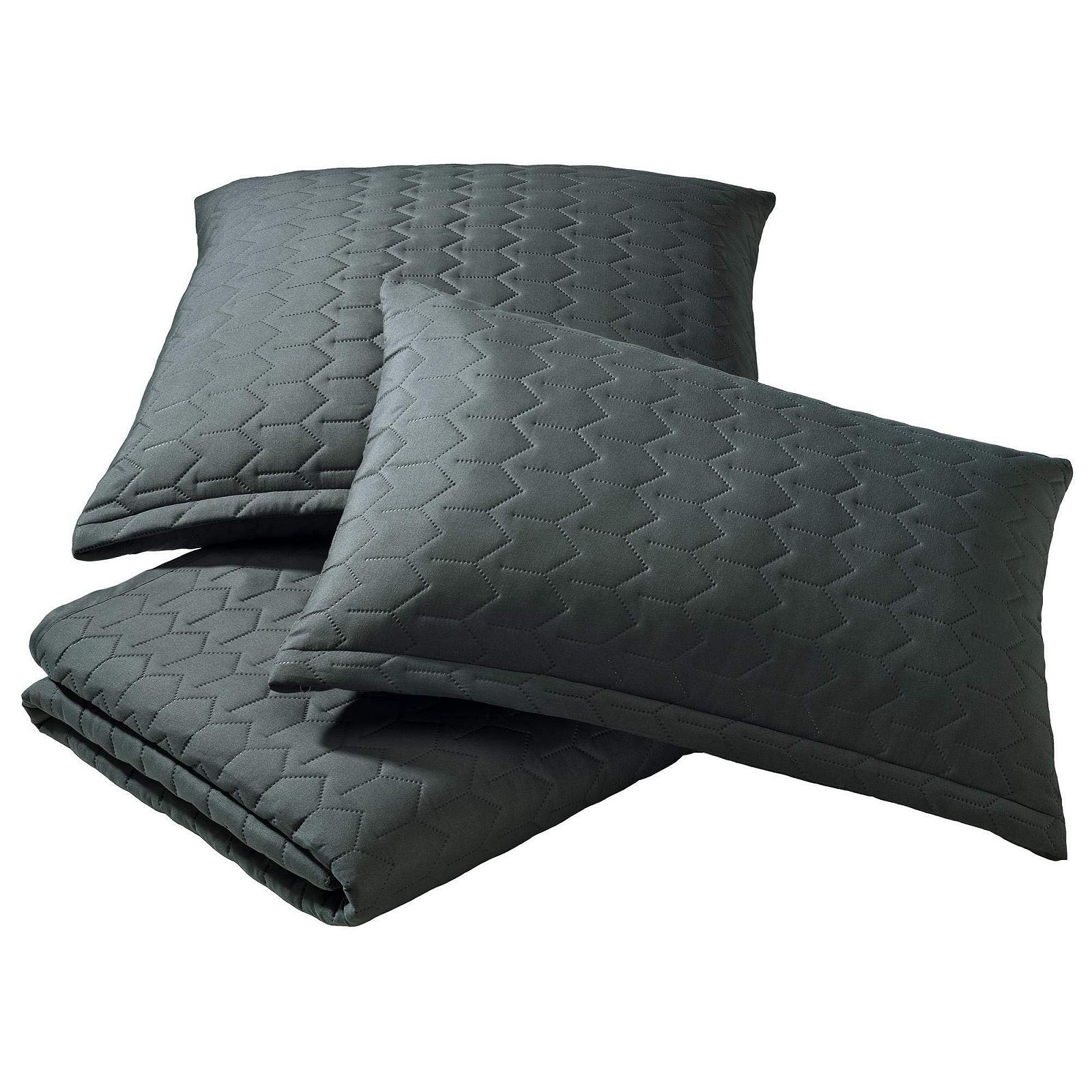 Покривало aqua-textil Dreamlike 200 x 220 см Антрацитовий Сірий Мікрофібра Легка підкладка, фото №6 Покривало aqua-textil Dreamlike 200 x 220 см Антрацитовий Сірий Мікрофібра Легка підкладка, фото №6