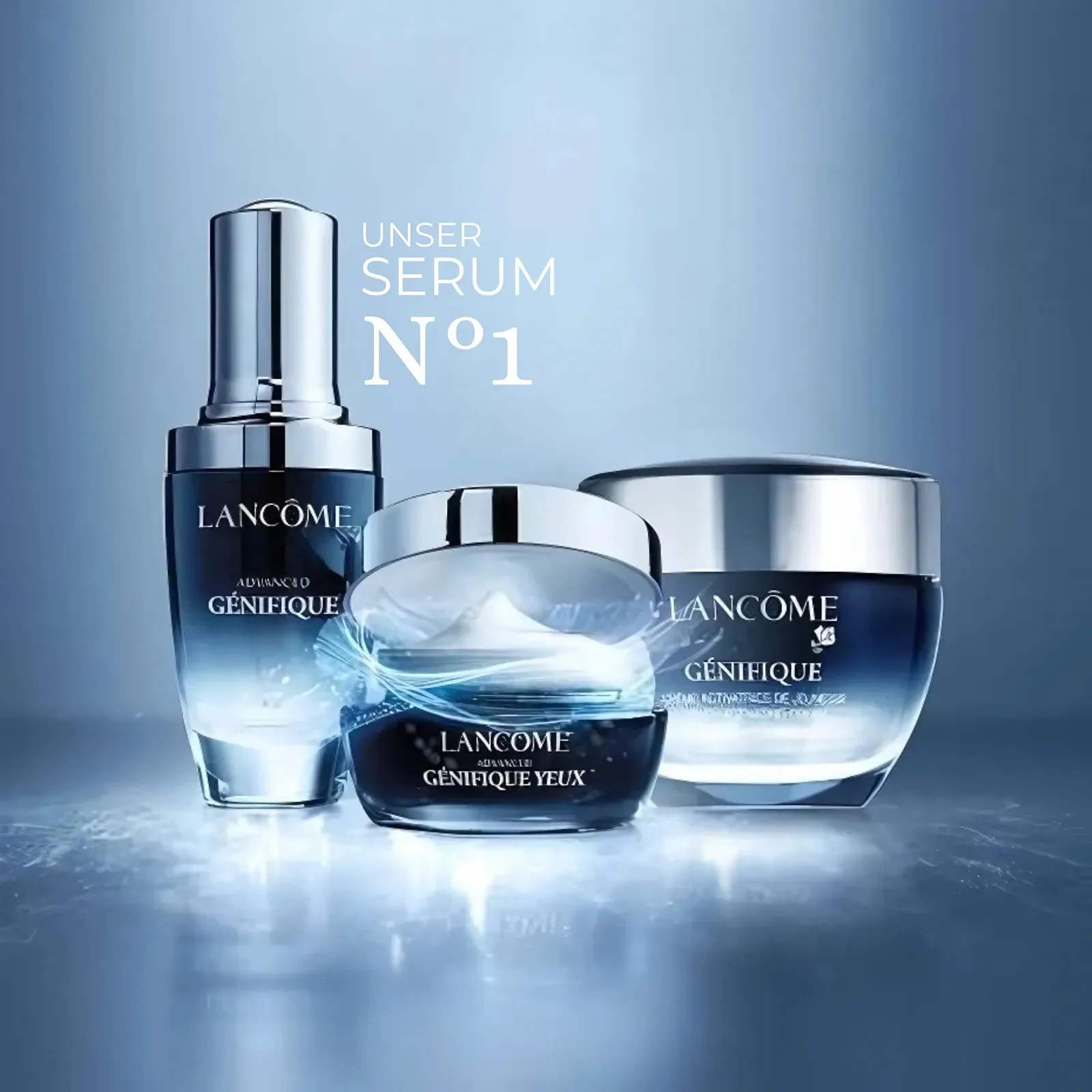 Денний крем Lancôme Génifique Cream антивіковий зволожуючий з гіалуроновою кислотою 50 мл, фото №3 Денний крем Lancôme Génifique Cream антивіковий зволожуючий з гіалуроновою кислотою 50 мл, фото №3