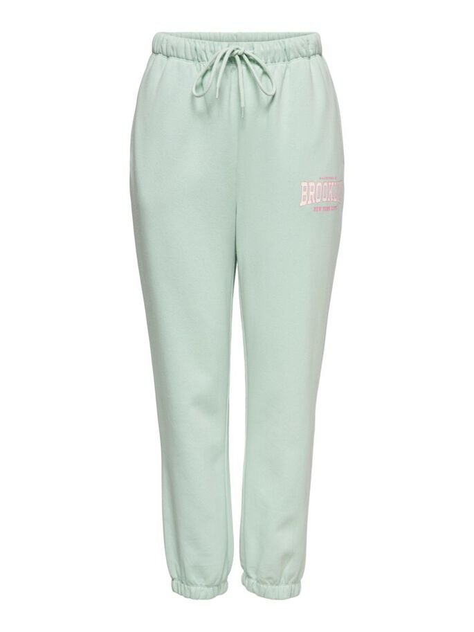 Штаны ONLY COLLEGE LIFE PANTS SWT 15235557 BROOKLYN ONLY Бирюзовый XL, фото №4