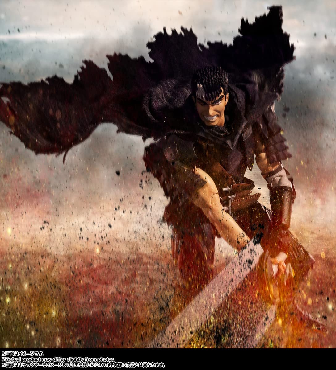 Экшн-фигурка S.H. Figuarts Tamashii Nations - Guts Berserker Armor Berserk, фото №9