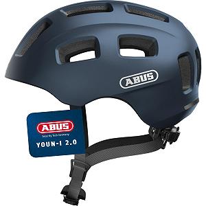 Шолом велосипедний ABUS Youn-I 2.0 з підсвічуванням для дітей, підлітків, молоді, дівчаток та хлопчиків - Фото 1