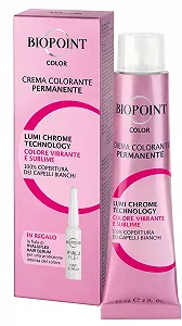 Крем-фарба для волосся Biopoint 7.3 Середній Золотий Блондин, 60 мл + 1 ампула сироватки для волосся Hyaluplex, 3 мл - Фото 1