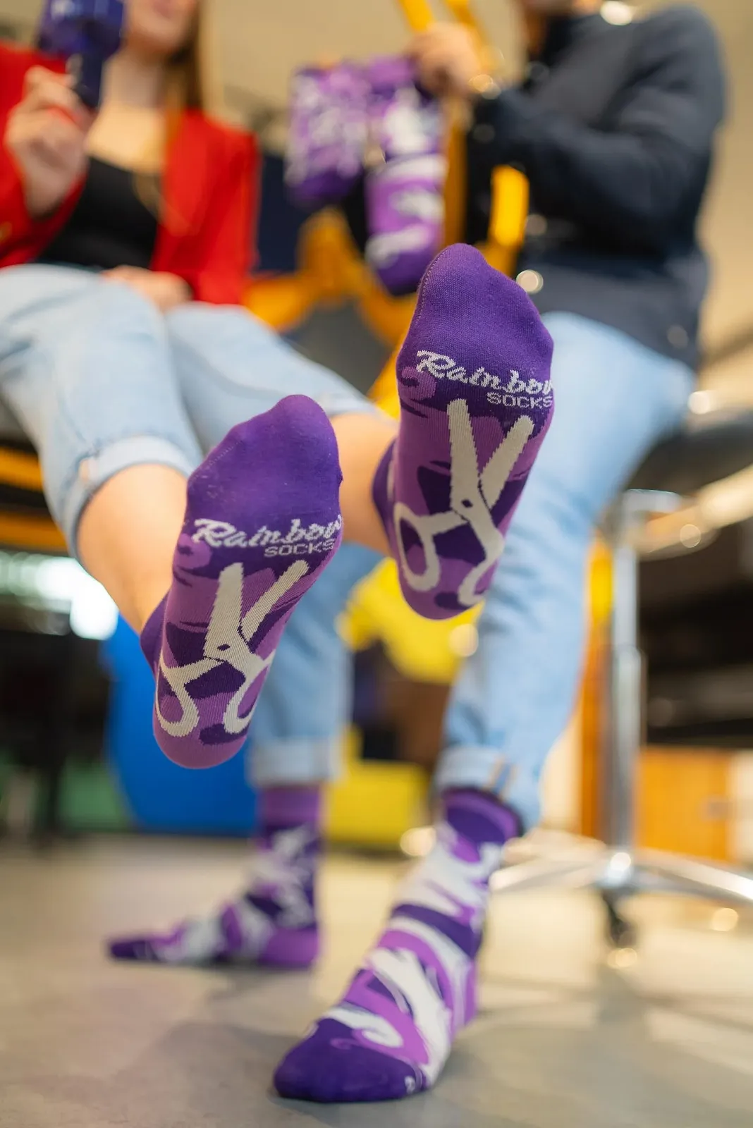 Шкарпетки Rainbow Socks Фен - Жіночі/Чоловічі - 2 пари, фото №3 Шкарпетки Rainbow Socks Фен - Жіночі/Чоловічі - 2 пари, фото №3