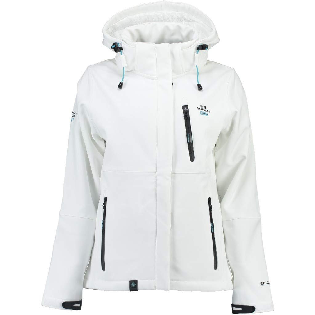 Софтшел куртка Geographical Norway Touna B Женская с капюшоном, фото №1